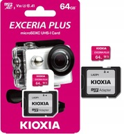 MicroSD karta Kioxia Exceria Plus 64 GB