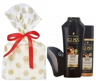 Gliss Ultimate Zestaw prezent dla Kobiety Kosmetyki do włosów ze szczotką