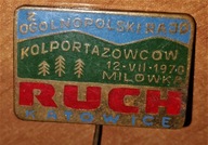 odznaka - 2 Ogólnopolski Rajd Kolportażowców RUCH