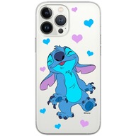 Puzdro pre Samsung A14 4G/5G Stich 014 Disney Čiastočná potlač Transparentné