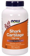 Shark Cartilage 750 mg 300 kapsúl CHRUPAVKA ŽRALOK NOW Food's DOPLNOK