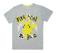 Szara koszulka męska Pokemon Pikachu M