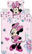 Pościel Dziecięca MYSZKA MINIE MINI DISNEY 160x200 MINNIE MOUSE MIKI RÓŻOWA