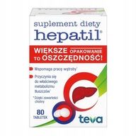 HEPATIL 150 mg - 80 tabl. Wątroba Metabolizm