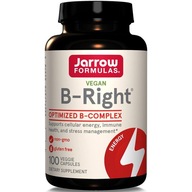 Jarrow Formulas B-Right 100 kapsúl METYL B-COMPLEX