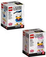 LEGO BrickHeadz 40377 Kaczor Donald i 40476 Kaczka Daisy