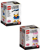LEGO BrickHeadz 40476 Kaczka Daisy i 40377 Kaczor Donald