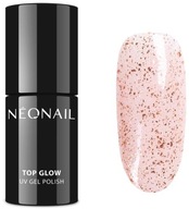 NeoNail Top Glow Rose Gold Flakes 9722