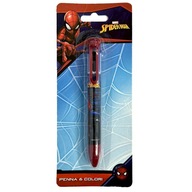 Guľôčkové pero 6 farieb v 1 SPIDERMAN