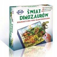 EDUKACYJNA GRA planszowa dla CHŁOPCÓW Świat Dinozaurów ZABAWKA kreatywna