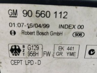 Unité commande confort Opel Astra G 1.6 16V BOSCH 90560112