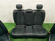BMW X1 F48 the centre seats side upholstery black leather