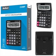 REBEL Kalkulator biurowy 12 cyfrowy na baterie AAA i panel słoneczny DUŻY