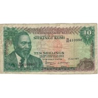 Banknot, Kenia, 10 Shillings, 1977, 1977-07-01, KM