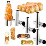 CANNOLI KRÉMES CSŐFORMÁK 8DB-OS FÉM KEKSZFORMÁK 10CM XXL