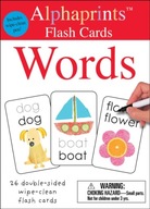 Alphaprints: Wipe Clean Flash Cards Words Priddy
