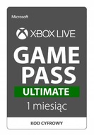 SUBSKRYPCJA XBOX GAME PASS ULTIMATE 1 MIESĄC (PC, ULTIMATE, XBOX) BEZ VPN