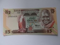 [B4380] Zambia 5 kwacha UNC