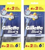 Maszynka GILLETTE BLUE 3 SMOOTH 12 szt Maszynki do Golenia Gilette