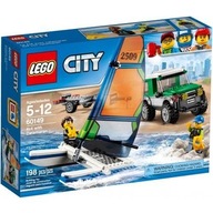 LEGO City 60149 Terenówka 4x4 z katamaranem