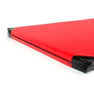 Materac gimnastyczny 200 x 120 x 10 cm PVC R90 czerwony