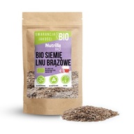 BIO SIEMIĘ LNIANE LEN BRĄZOWY EKOLOGICZNY 1kg EKO