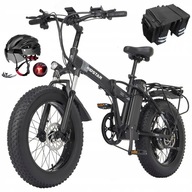 Elektrobicykel Ridstar-G20 48V 15Ah 1500W koleso 20 " čierna +Darček