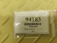 OPEL ASTRA H switch of warning lights 13100105