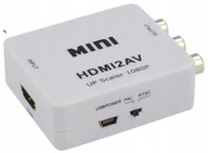 Adapter HDMI2AV MINI przejściówka z HDMI do CHINCH