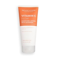 Revolution Skincare Vitamin C Glow Moisture Lotion Shimmer Hydratačný balzam