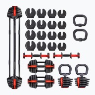 Sada závaží HMS SGR18 Pro 3W1 41 kg černá