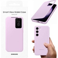 SAMSUNG S23 SMART CLEAR VIEW COVER ETUI CASE POKROWIEC ORYGINALNE Z KLAPKĄ