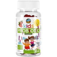 Truskawkowe żelki KIDS PROBIOTIC 30szt This is BIO