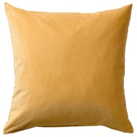 Dekoračná obliečka na vankúš bavlnená 50x50cm IKEA SANELA zlato-hnedá