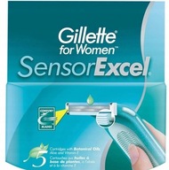 5x Gillette Sensor Excel for Women wkłady nożyki