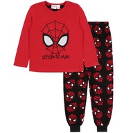Čierno-červené fleecové pyžamo SPIDER-MAN 104 cm