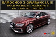 Audi RS3 580 KM + QUATTRO + Automat + Salon POLSKA