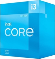 Procesor Intel Core i312100F, 3.3 GHz, 12 MB, BOX (BX8071512100F)