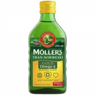Moller's Gold tran norweski cytrynowy 250 ml