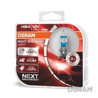 2x Żarówki OSRAM HB4 12V 51W P22d 9006NL-HCB