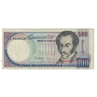 Banknot, Venezuela, 500 Bolivares, 1995, 1995-06-0