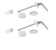 ZÁVESY NA ZÁCHODOVÉ DOSKY CERSANIT KOLESO ROCA A DLHÉ 10 CM