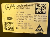 light left Mercedes B-Klasa W247 Full Led Multibeam A2479061304