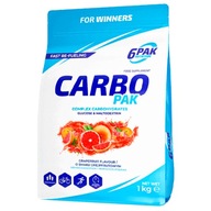 6PAK Nutrition Carbo Pak 1000g Grejpfrut