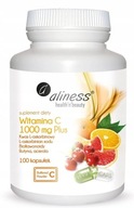 ALINESS Vitamín C 1000 mg Plus x 100 kaps VEGE