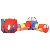 vidaXL Detský hrací stan, farebný, 190x264x90 cm