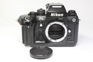 No Grip Nikon F4 SLR 35mm Film Camera Body Only DP-20 Black Made In Japan