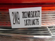 light left left rear part rear LED MERCEDES SLK W172 R172 A1729062000