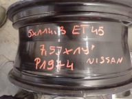 disk disk NISSAN 5x114,3 ET45 7,5J 19"