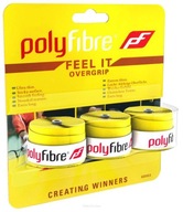 Vrchné omotávky Polyfibre Feel It 3P - žlté